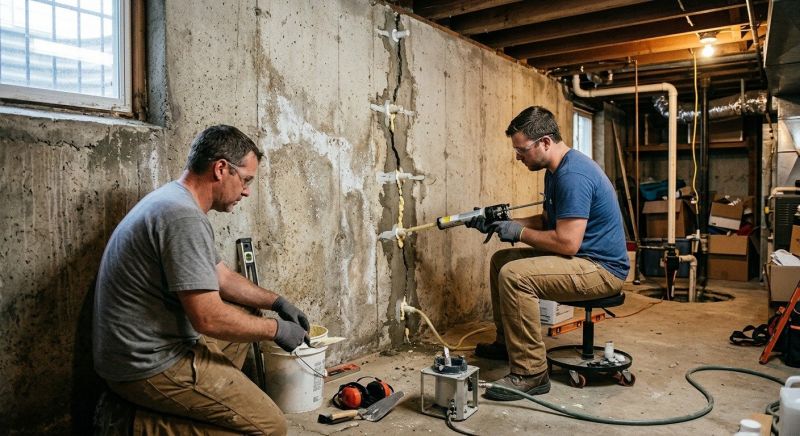 Poured Wall Repair in Corpus Christi, TX